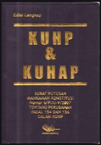 KUHP & KUHAP