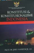 Konstitusi & Konstitusionalisme Indonesia