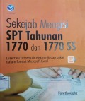 Sekejap Mengisi SPT Tahunan 1770 dan 1770 SS