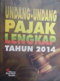 Undang-Undang Pajak Lengkap Tahun 2014