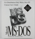 For Distribution Only With A New PC; User’s Guide Microsoft® MS-DOS® 6.22 for the MS-DOS Operating Syistem Plus Enhanced Tools